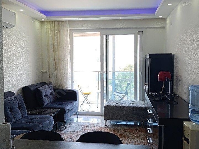 Kuşadası Değirmendere de Havuzlu sitede sezonluk kiralık eşyalı 1+1 daire - Görsel 2