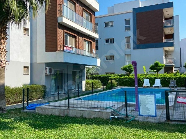 Seyrek Stüdyo City Havuzlu Güvenlikli site eşyalı kiralık daire - Görsel 2