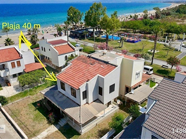 DENİZE 40 METRE MESAFEDE DENİZ MANZARALI BAHÇELİ 3+1 VİLLA! - Görsel 6