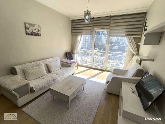 İNNOVİA 2 SİTESİNDE ANA HAVUZ CEPHE 1+1 TEMİZ ESYALİ DAİRE - Görsel 9