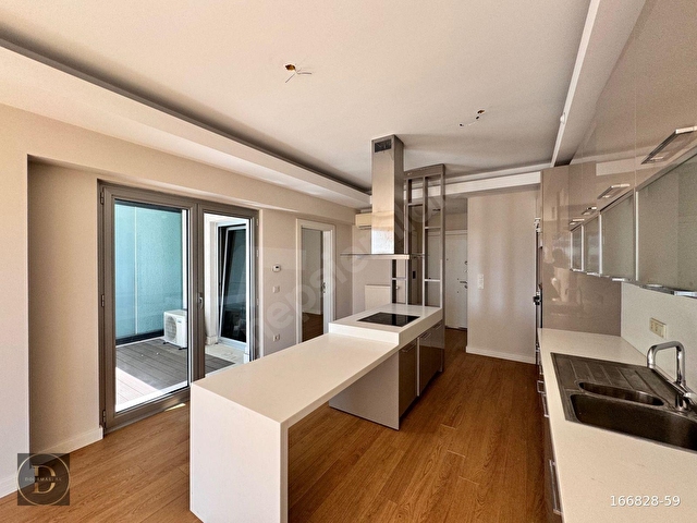 Ağaoğlu My Home Maslak Sitesinde Ada Mutfak Satılık 3+1 Daire - Görsel 18