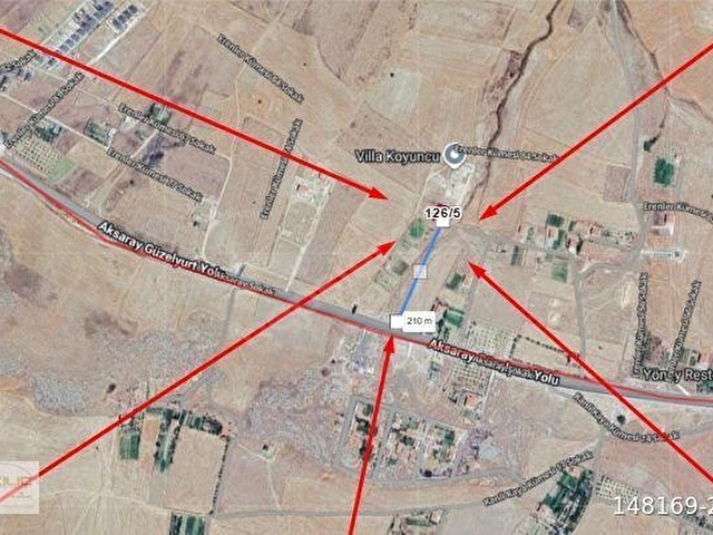 AKSARAY MERKEZ DOĞANTARLA DA ANA YOLA 210 METRE YATIRIMLIK ARSA - Görsel 14