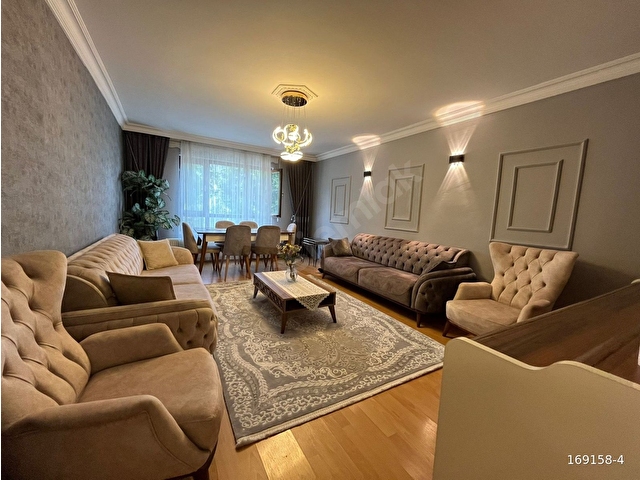 MERKEZ EMLAKDAN LÜX EŞYALI GENİŞ M2 CEPHELER AÇIK 3+1 FIRSAT DAİRE - Görsel 3