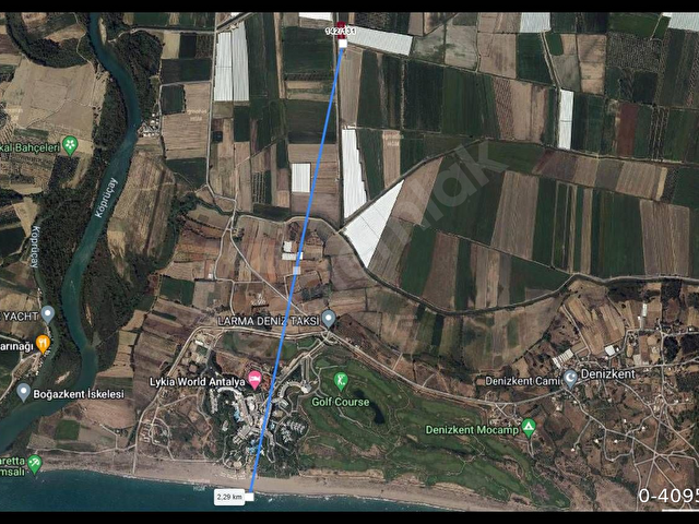 Antalya Manavgat Denizyakada denize 1.5 km yürüme mesafede satılık  müstakil hobi bahçesi - Görsel 3