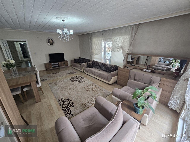 BATI PRİMEDAN ARA KATTA ASANSÖRLÜ ÖN CEPHE 3+1 SATILIK DAİRE - Görsel 9