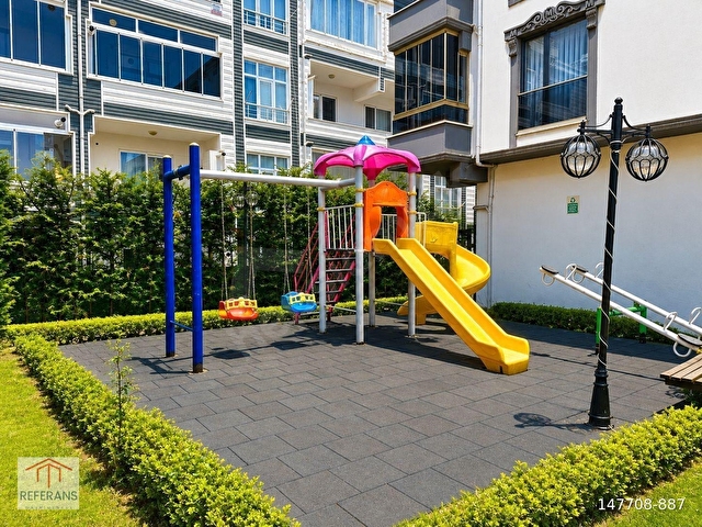 Karasuda Havuzlu Site İçerisinde, Havuz Cephe 2+1 Satılık Daire - Görsel 6