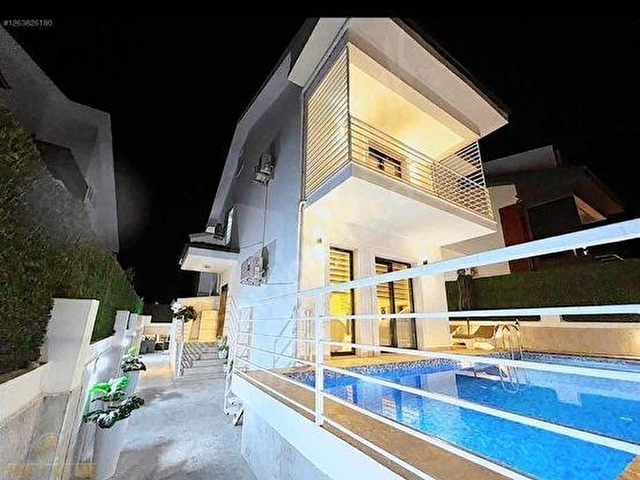 FETHİYE KARAGEDİKDE 4+1 MÜSTAKİL HAVUZLU SATILIK VİLLA - Görsel 26