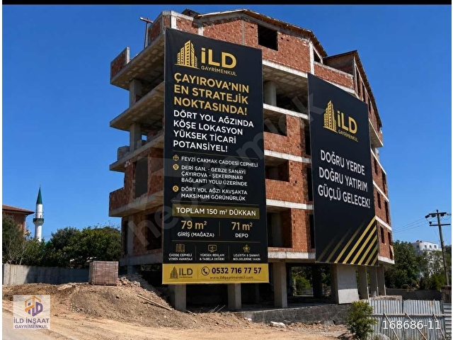 ÇAYIROVANIN EN STRETEJİK NOKTASINDA TİCARİ 150M2 DÜKKAN - Görsel 9