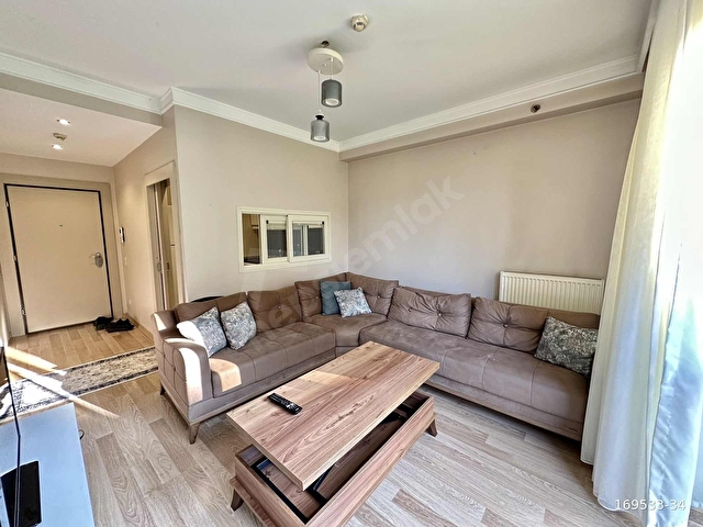 TEKNİK YAPI METROPARKTA TADİLATLI EŞYALI TEMİZ 1+1 59 M2 DAİRE - Görsel 2
