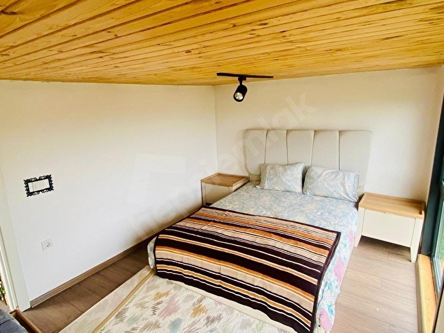 670 M² ARSA İÇİNDE SIFIR, RUHSATLI, FULL EŞYALI, AHŞAP VİLLA - Görsel 15