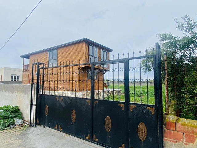 670 M² ARSA İÇİNDE SIFIR, RUHSATLI, FULL EŞYALI, AHŞAP VİLLA - Görsel 19