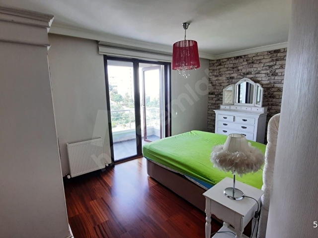 YILDIZEVLERDE SİTEDE EŞYALI KİRALIK KATTA 4+1 YAPILI GENİŞ DAİRE/FLAT FOR RENT - Görsel 19