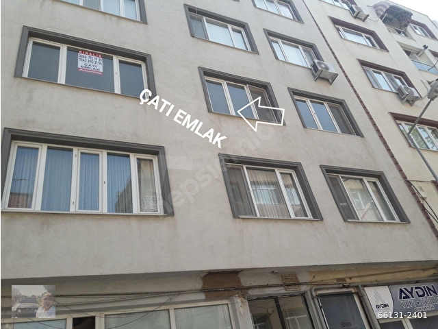 BANDIRMA MERKEZDE  ÇATI EMLAK KİRALIK 2+1 DAİRE