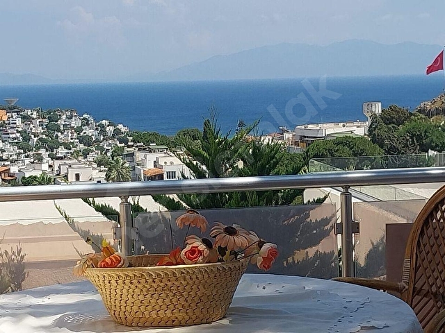 Bodrum Bağlada Deniz Manzaralı 3+1 Dubleks Daire - Görsel 10