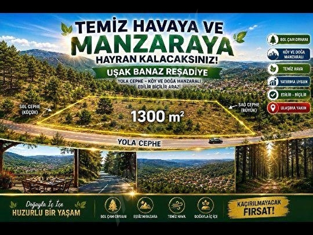 my EKİPden YAYLA VE DOĞA SEVERLERE BANAZ REŞADİYE YAYLASINDA YOLA CEPHE HARİKA MANZARALI ARAZİ..... - Görsel 18