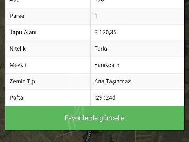 ERŞEN GAYRİMENKUL den  Mithatpaşa mah resmi yol kenarında köye yakın yatırımlık tarla - Görsel 2