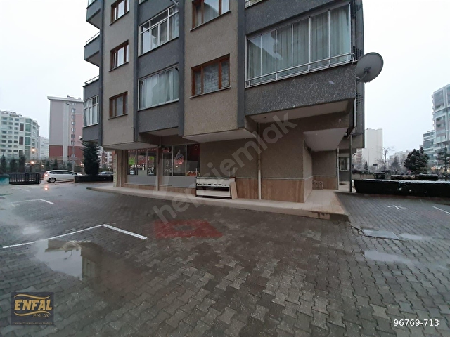 SATILIK DÜKKAN-İŞYERİ - ŞEFİKCAN CADDESİ - HACIKAYMAK MAH.  MUHTARLIK YANI : 100 M2: İKİ CEPHELİ - Görsel 9