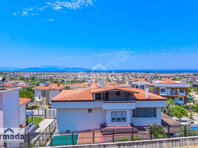 GÜZELÇAMLIDA HER KATTAN DENİZ MANZARALI FORLEKS VİLLA - Görsel 18