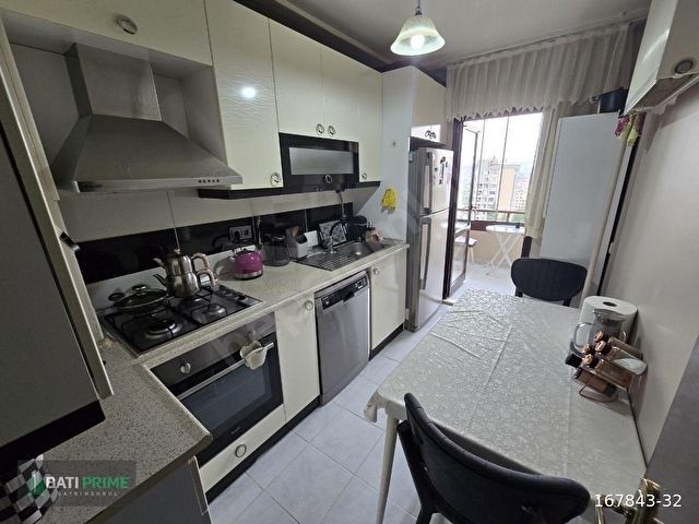 BATI PRİMEDAN ARA KATTA ASANSÖRLÜ 2+1 SİTE İÇİ SATILIK DAİRE - Görsel 13
