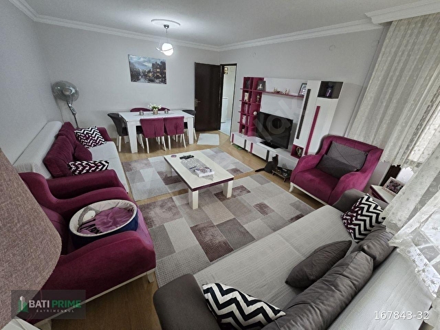 BATI PRİMEDAN ARA KATTA ASANSÖRLÜ 2+1 SİTE İÇİ SATILIK DAİRE - Görsel 6