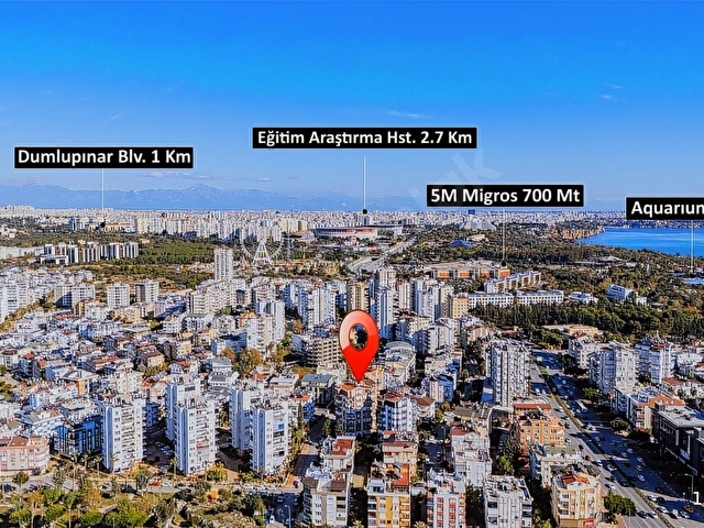 ANTALYA KONYAALTI PINARBAŞI SATILIK 3+1 DAİRE - Görsel 27