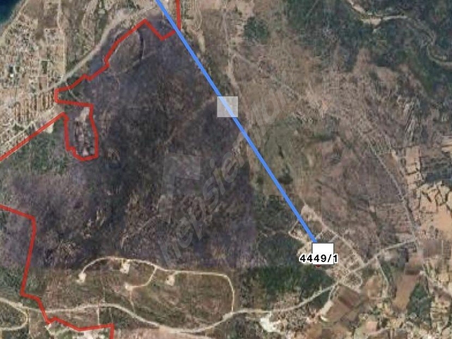 Çeşme germiyen  mh.satılık imarlı arsa - Görsel 3