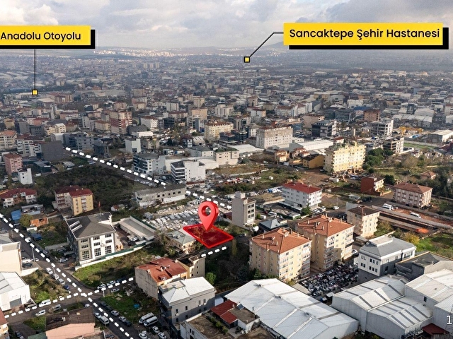 ATAŞEHİR FERHATPAŞA MAHALLESİNDE 408 m2 - Görsel 9