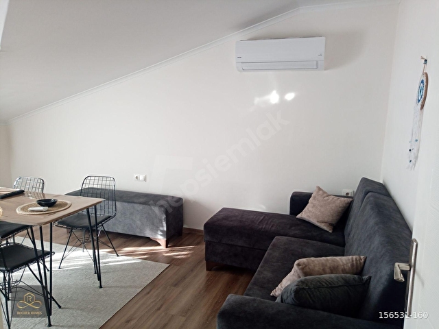 ROCHERHOMES AKARCADA ÇATI KATINDA FUL EŞYALI 1+1 KİRALIK DAİRE