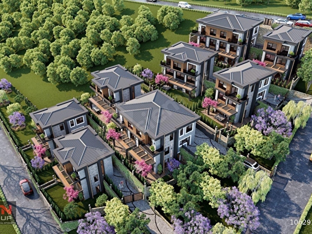 CTN GROUPTAN DOĞAYLA İÇ İÇE DENİZ MANZARALI 4+2 SATILIK VİLLA - Görsel 4