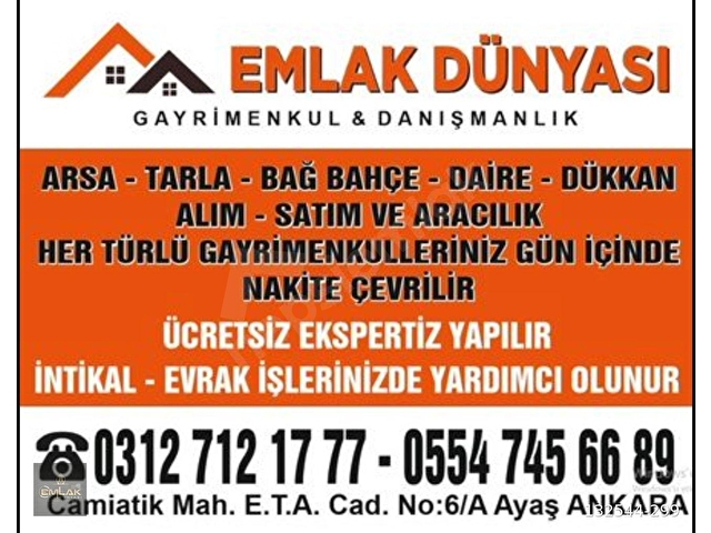 AYAŞTA ASFALT KENARI TEK TAPU 2.060 m2 TARLA - Görsel 26