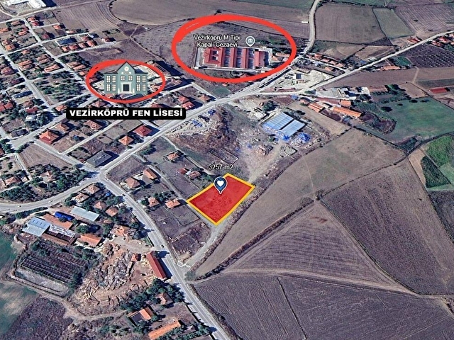 VEPAŞtan Kat Karşılığı veya Satılık 3.257 m² Ticari Arsa