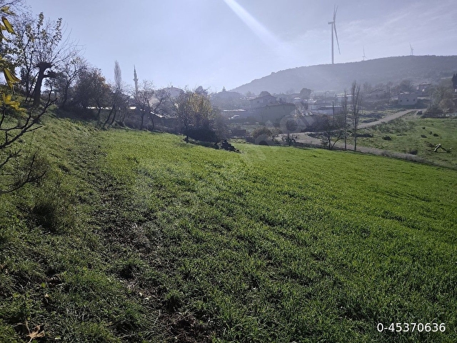 BALIKESİR KÜRSE KÖYÜNDE KÖY İÇİNDE MÜKEMMEL YERDE İMARA AÇIK ARSA - Görsel 9
