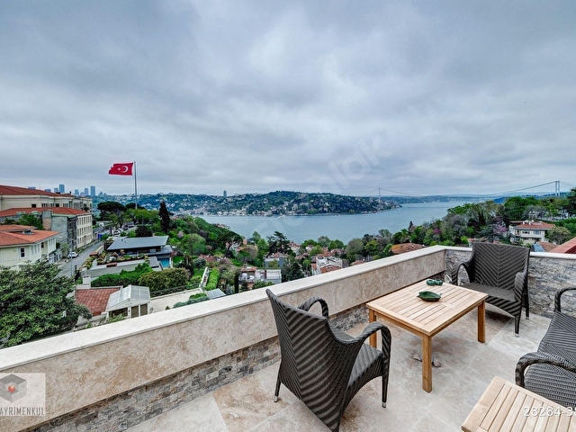 Kandillide Panoramik Boğaz Manzaralı, Teraslı 4+1 Çatı Dubleks - Görsel 22