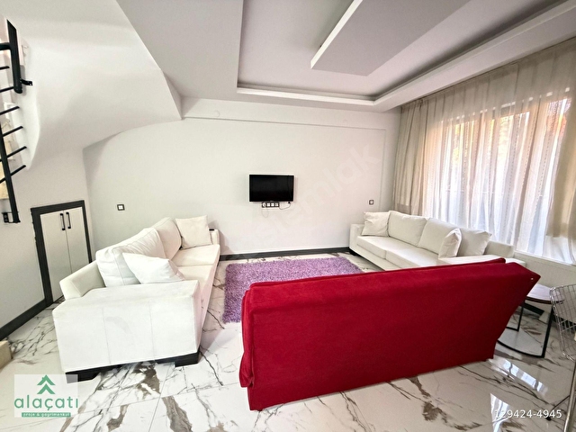Alaçatıdan İNCEKTE EBEVEYN BANYOLU/EŞYALI 2+1 LÜKS DUBLEKS - Görsel 17