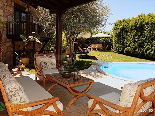 Bodrum Umurçada Özel Havuzlu, Tamamen Müstakil Muhteşem Villa - Görsel 26
