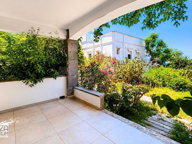 Bodrum Kumbahçe de Havuzlu Sitede Satılık Bahçeli 2+1 Daire - Görsel 10