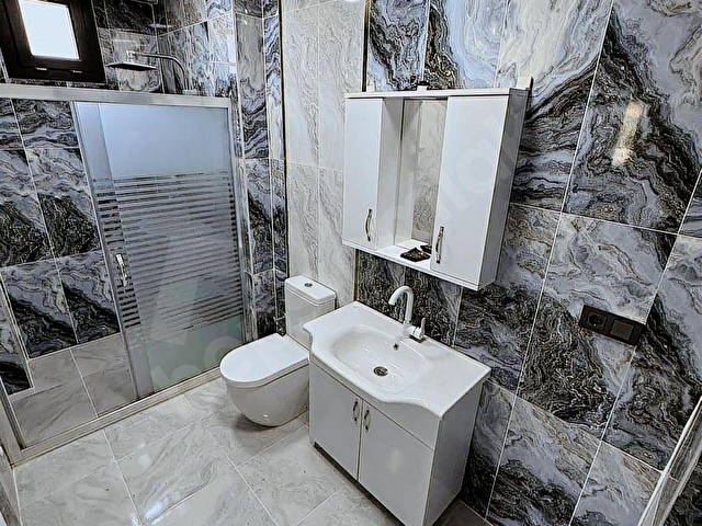 Yenifoça da Panoramik Deniz Manzaralı Havuzlu Lüks 4+1 Villa - Görsel 18