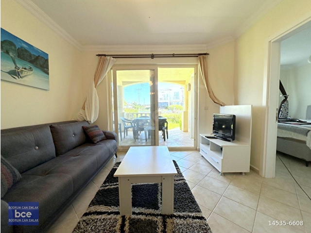 BODRUM BEACH RESORT ÖZEL PLAJLI SİTEDE FULL MOBİLYA ve BEYAZ EŞYALI BÜYÜK TİP HAVUZBAŞI DAİRE - Görsel 24