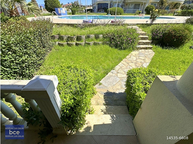 BODRUM BEACH RESORT ÖZEL PLAJLI SİTEDE FULL MOBİLYA ve BEYAZ EŞYALI BÜYÜK TİP HAVUZBAŞI DAİRE - Görsel 9
