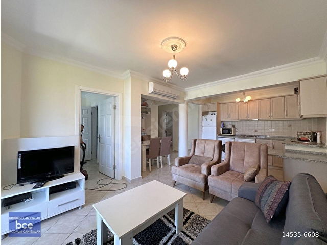 BODRUM BEACH RESORT ÖZEL PLAJLI SİTEDE FULL MOBİLYA ve BEYAZ EŞYALI BÜYÜK TİP HAVUZBAŞI DAİRE - Görsel 22