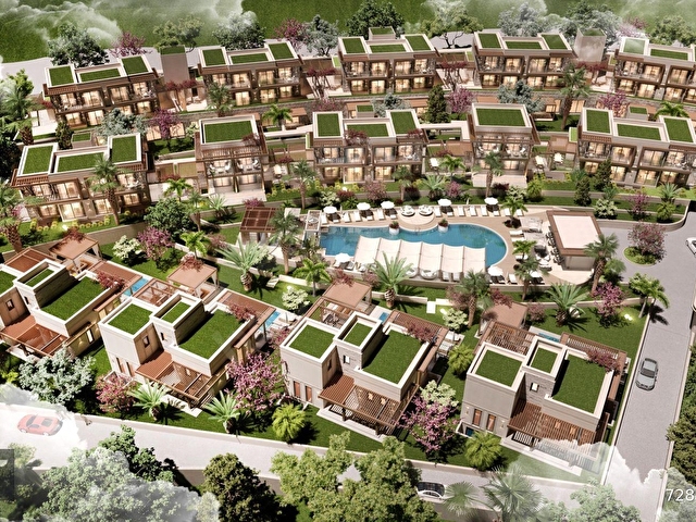 Bodrum Eskiçeşmede Yatırımlık,Deniz Manzaralı,Plajlı Sitede Eşysız Yeni Nesil 2+1 Satılık Yeni Daire - Görsel 11