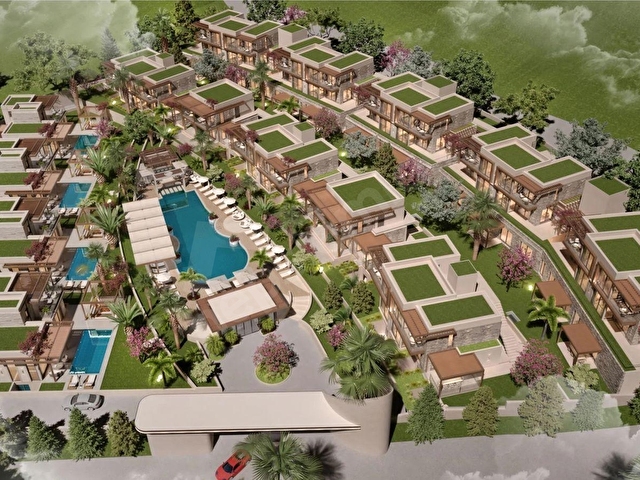 Bodrum Eskiçeşmede Yatırımlık,Deniz Manzaralı,Plajlı Sitede Eşysız Yeni Nesil 2+1 Satılık Yeni Daire - Görsel 10