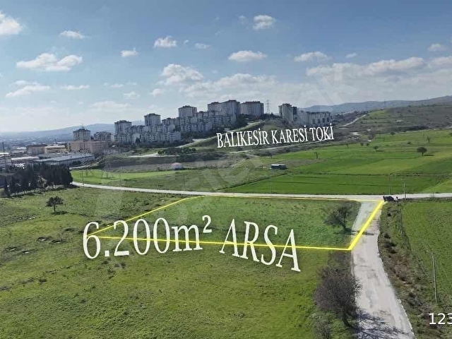 KARESİ YENİ MAHALLEDE SATILIK İMARLI ARSA - Görsel 12