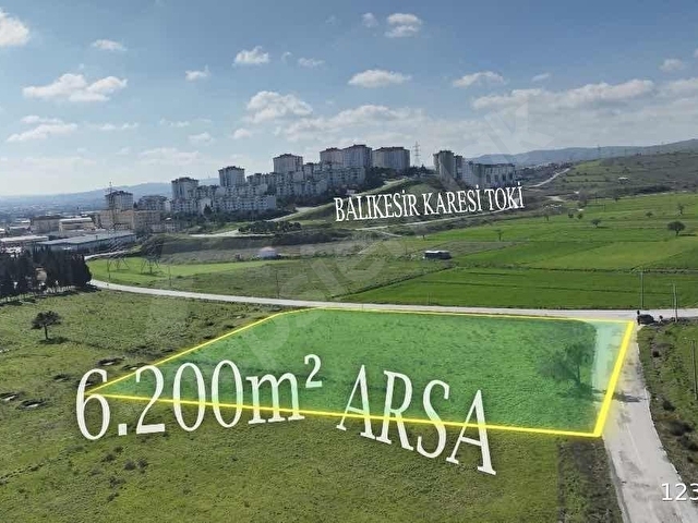 KARESİ YENİ MAHALLEDE SATILIK İMARLI ARSA - Görsel 11