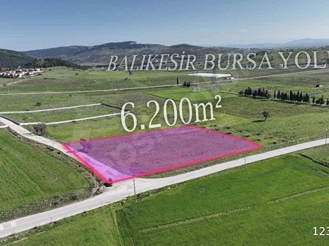 KARESİ YENİ MAHALLEDE SATILIK İMARLI ARSA - Görsel 2