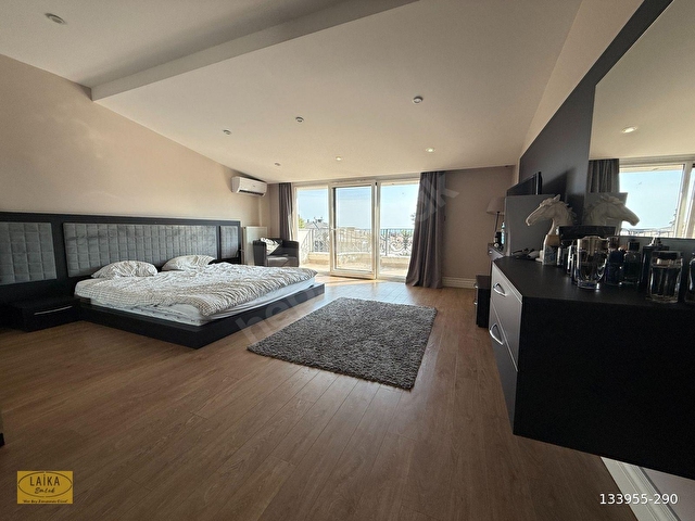 Laikadan Teras Kullanımlı Deniz Manzaralı 375m² 6+2 Dubleks - Görsel 27