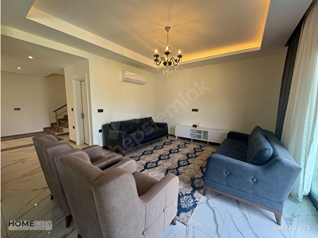 ALANYA KARGICAK 5+1 500 M2 FUUUUULL EŞYALI 3 KATLI TRİPLEX VİLLAAAAAA - Görsel 3