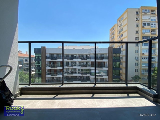 Karşıyaka Bostanlı Sıfır Bina Deniz Manzaralı Kiralık 1+1 Daire - Görsel 23