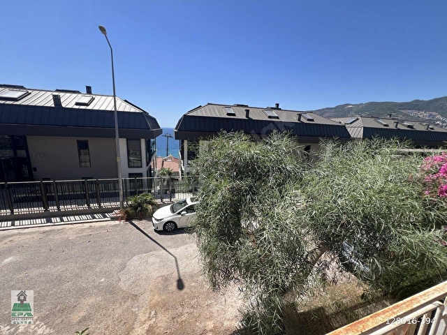 ALANYA KALEDE DENİZ MANZARALI EŞYALI SATILIK 1+1 DAİRE - Görsel 22