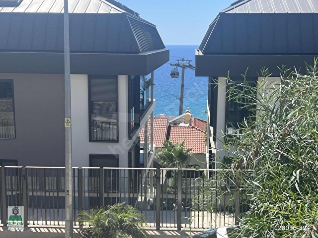 ALANYA KALEDE DENİZ MANZARALI EŞYALI SATILIK 1+1 DAİRE - Görsel 18